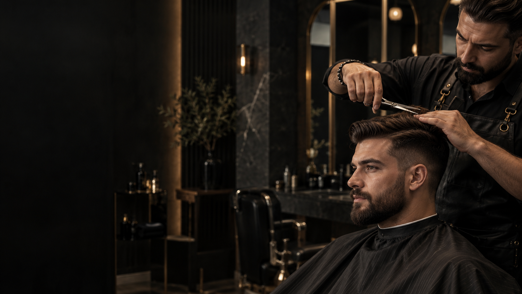Salon Fatih'te profesyonel saç kesimi